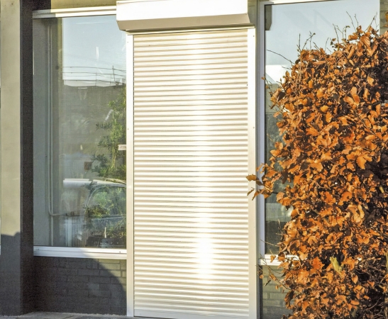 Рольставни на двери в Новопавловске