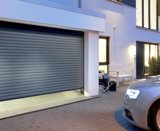 Ворота из роллетного профиля в Новопавловске